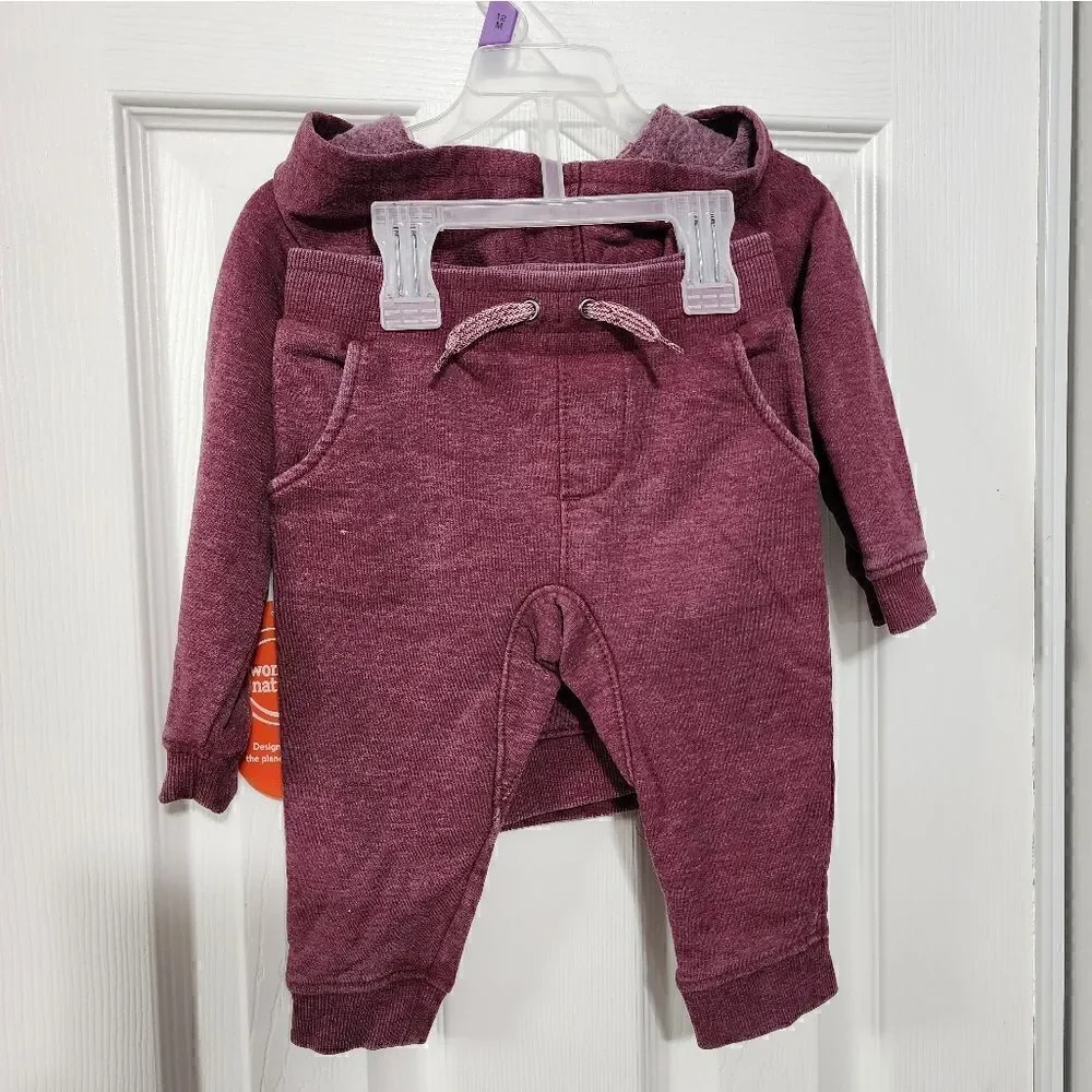 Nwt Wonder Nation Toddler 12 months Unisex Athleisure Outfit Set